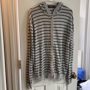 Striped hoodie